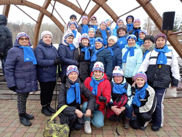 Всемирный день здоровья  активисты  Союза пенсионеров  России отметили участием в оздоровительной акции «10000 шагов к жизни».