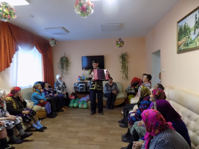 «Активисты Союза пенсионеров посетили Дом престарелых»