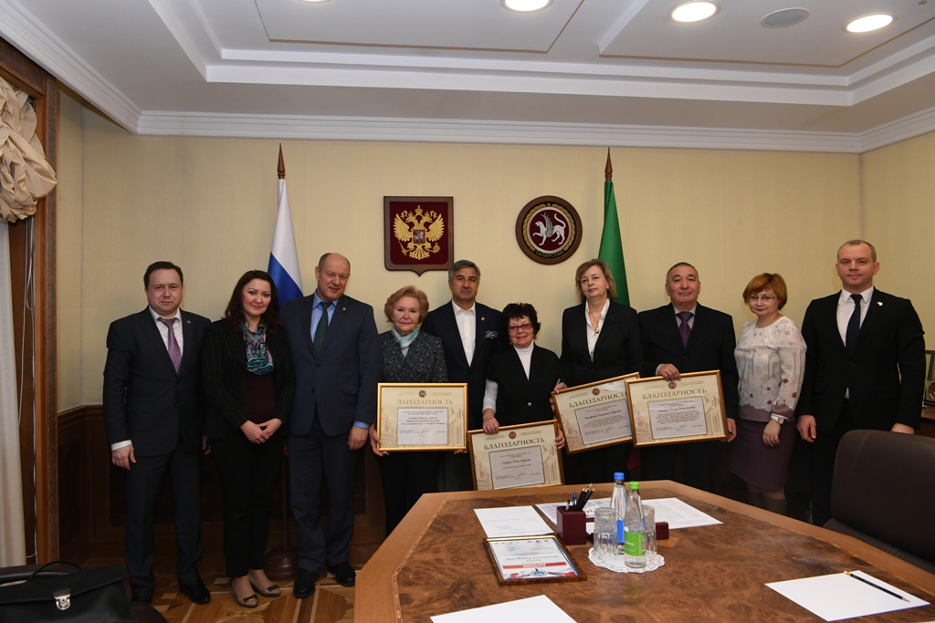 Встреча в Кабинете Министров Республики Татарстан  