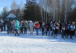 Участие в соревнованиях «Лыжня России» в Сармановском районе