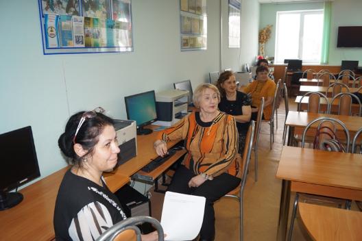 Отборочный этап республиканского конкурса по компьютерным технологиям среди пенсионеров в Азнакаевском районе