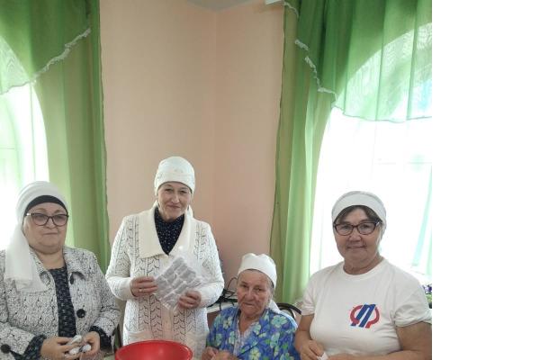 Члены союза пенсионеров Мамадышского района подготовили помощь для мобилизованных