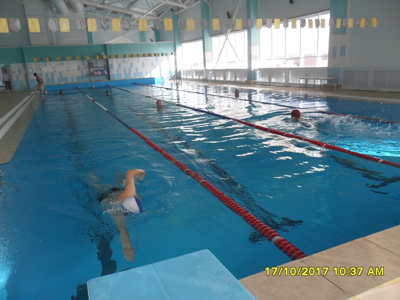 1-й этап соревнований по плаванию