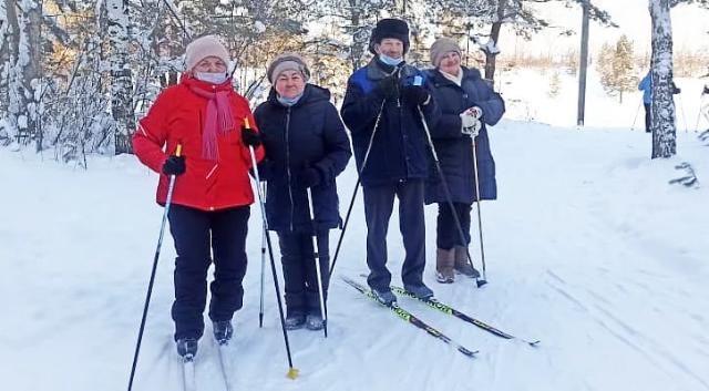 Прогулка по новой лыжной трассе в с.Нижниесуыксу