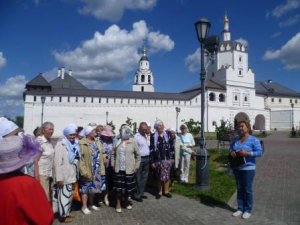 Алькеевские  пенсионеры -  на острове-граде  Свияжск