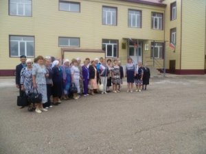 Алькеевские  пенсионеры - посетили Старо-Матаковскую среднюю школу