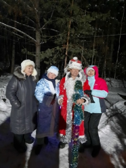 Поход в зимний лес
