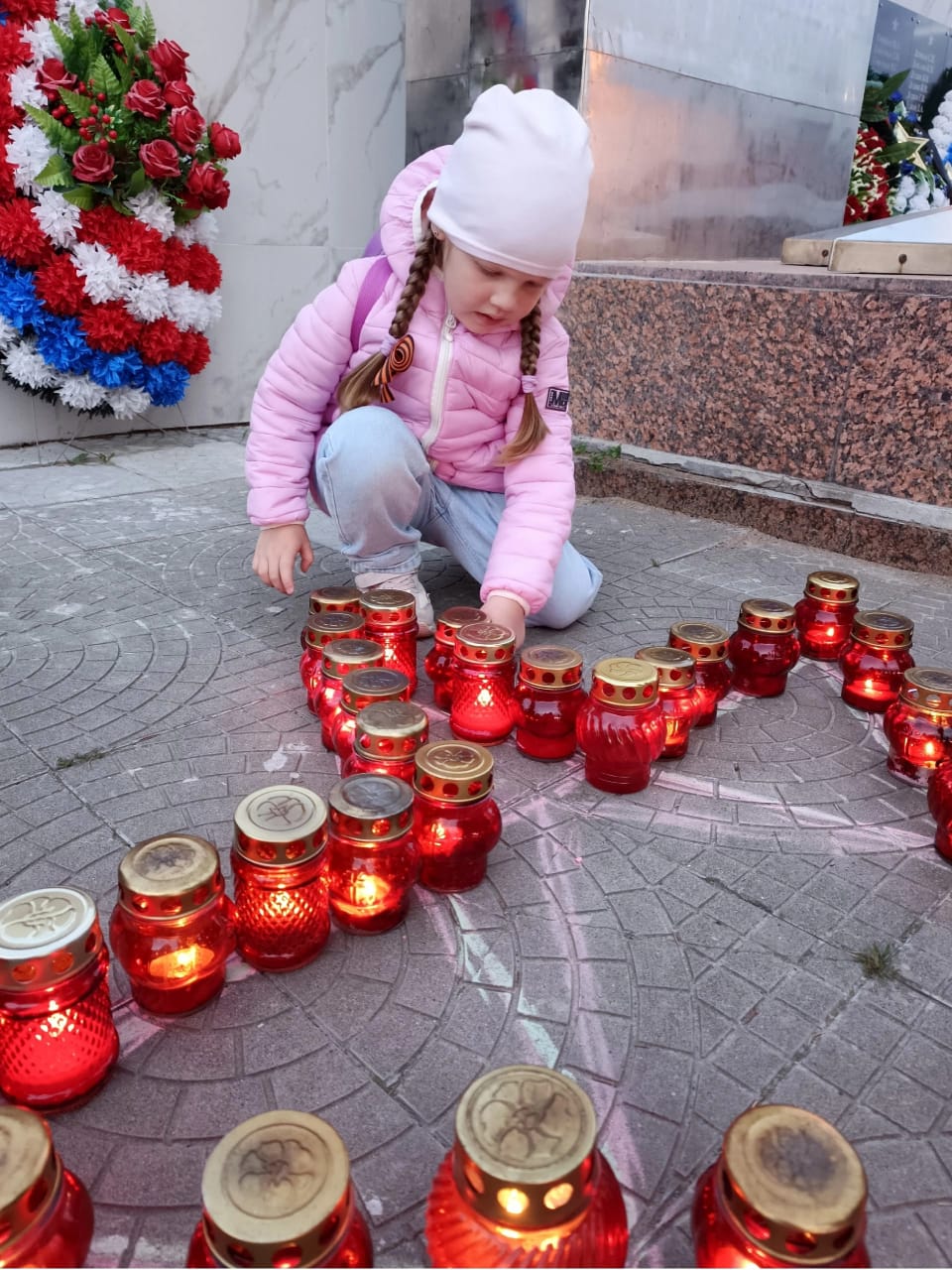 Акция «Свеча памяти» Посвященная Дню памяти и скорби.