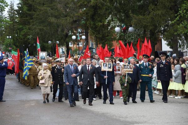 Мамадыш торжественно отметил 80-летие Великой Победы