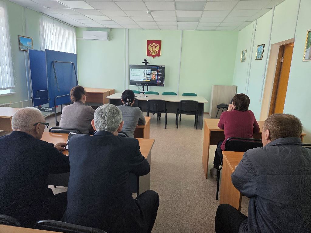 Онлайн лекция ФП «Здоровое долголетие» в Сабинском районе