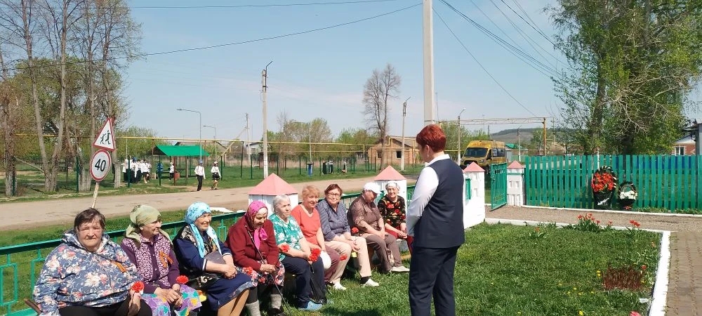 Информационно разъяснительная работа с ветеранами села Чекан Азнакаевского района 