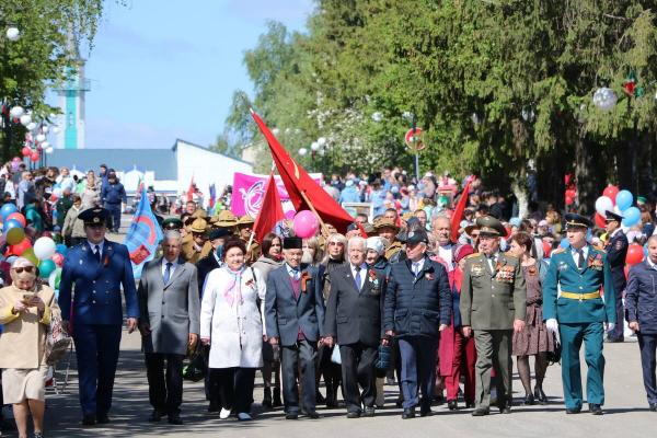 Члены союза пенсионеров Мамадышского района приняли участие в Параде Победы