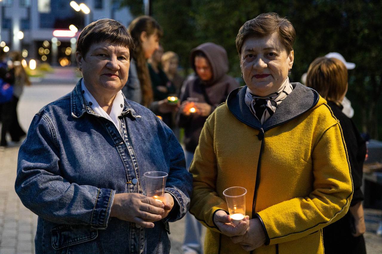 Акция «Свеча памяти» и «Минута молчания»