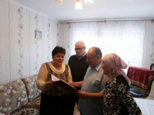 Поздравление ветеранов педагогического труда