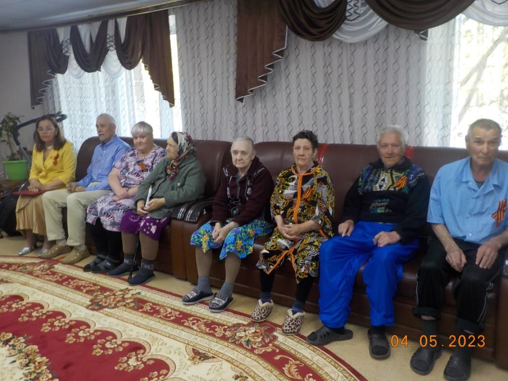 Посещение Дома-интерната с концертной программой