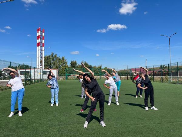 Активисты Новошешминского отделения СПР приняли участие в Дне Физкультурника