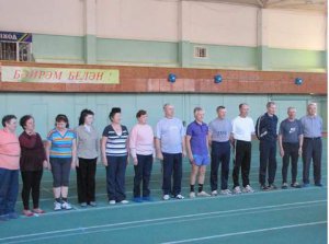 Отборочный этап III Республиканской спартакиады пенсионеров