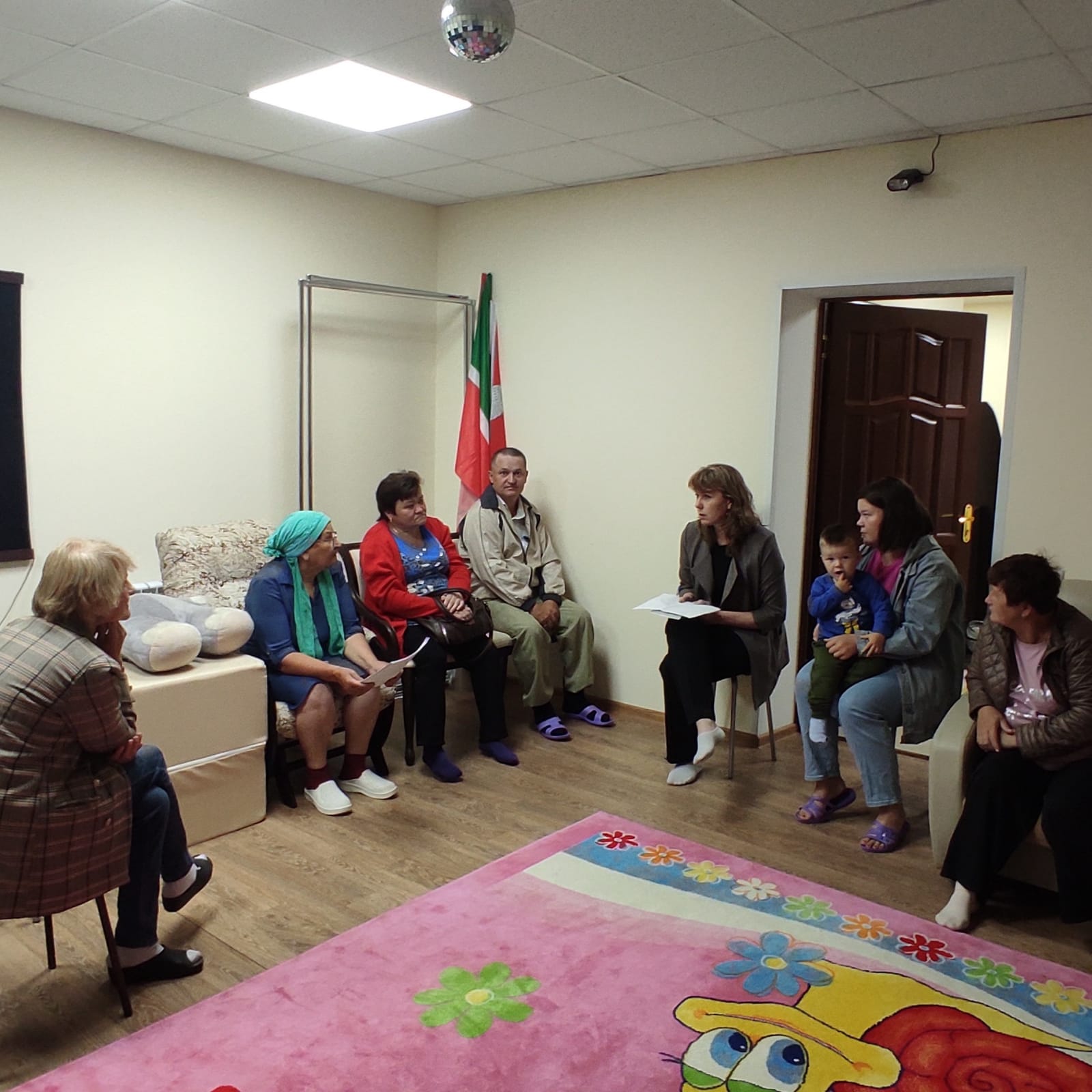 Встреча с пенсионерами