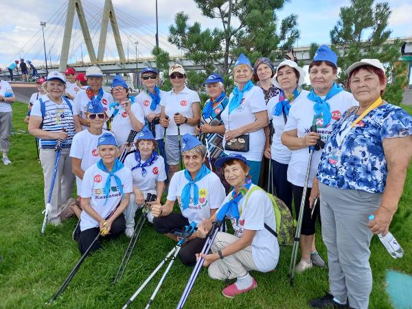 Активисты Союза пенсионеров России   г.Казани приняли участие в мероприятиях  в рамках  Дня физкультурника