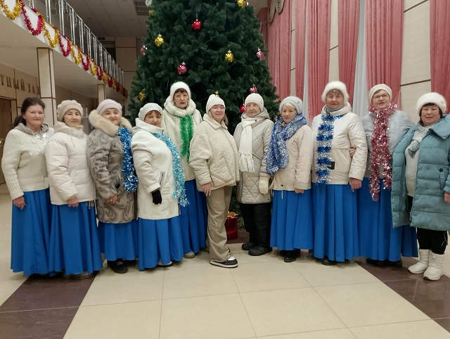Хор СПР на Новогоднем вечере