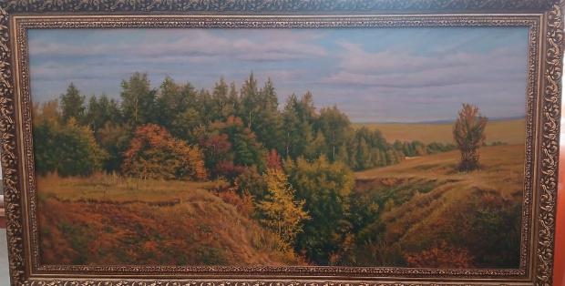 Посещение выставки картин художника Шагеева Р.