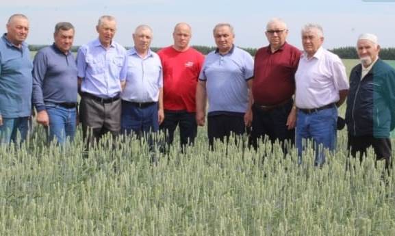 Экскурсия ветеранов-руководителей по хозяйствам Тюлячинского района