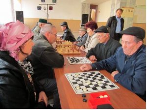 Соревнование по шашкам и шахматам