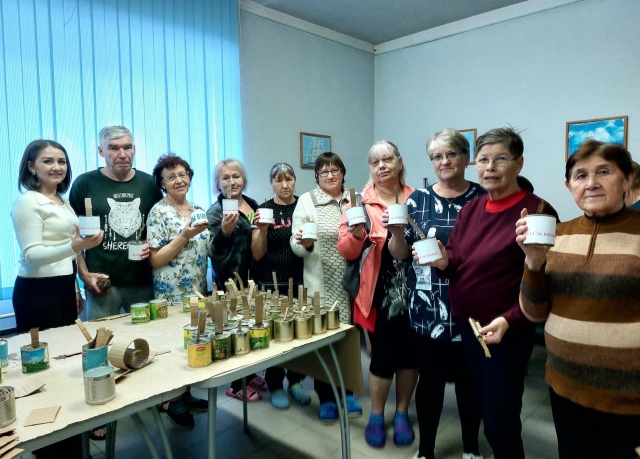 Мастер-класс по изготовлению окопных свечей