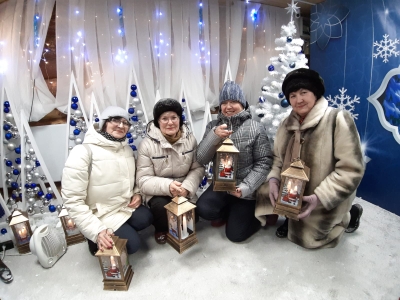 Участники ЦОСП г. Азнакаево посетили резиденцию деда Мороза и Снегурочки