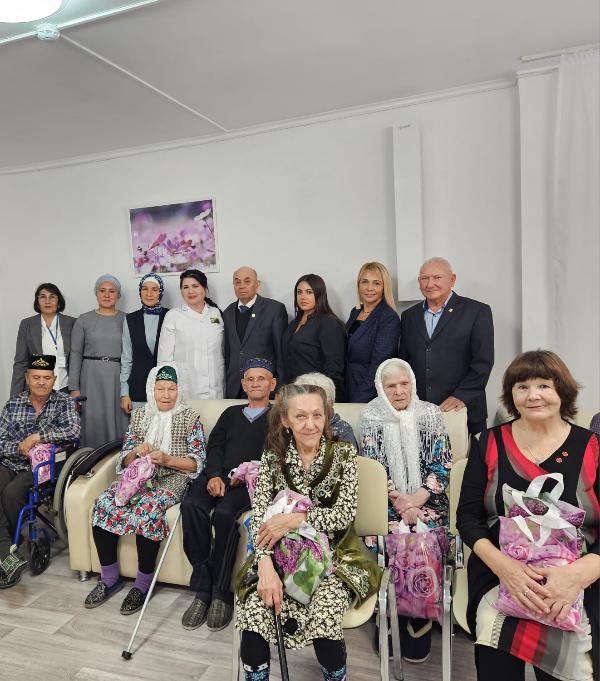 Поздравление в доме-интернате