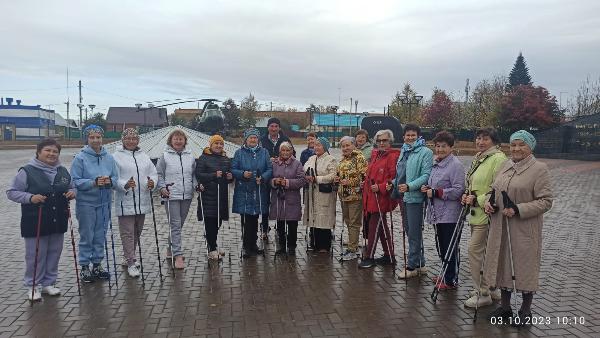 Мастер-класс  по скандинавской ходьбе