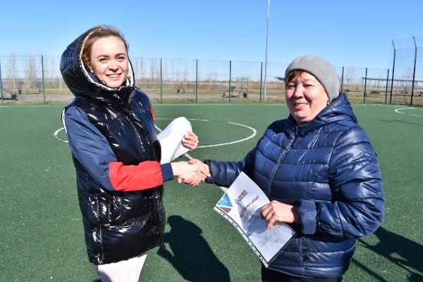 Оздоровительная акция «10 000 шагов к жизни» в Алексеевском районе