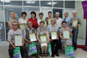 Пенсионерам выразили благодарность за участие в Спартакиаде