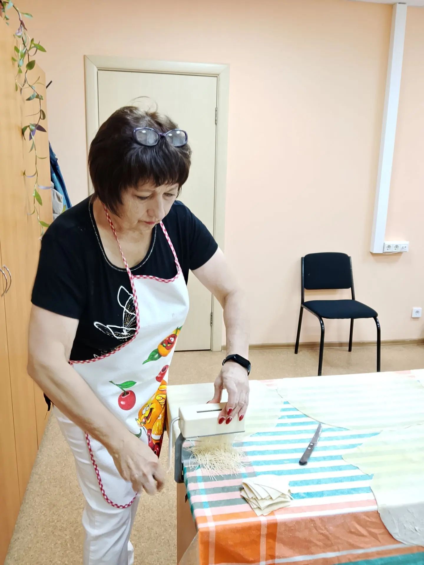 Изготовление лапши для участников СВО