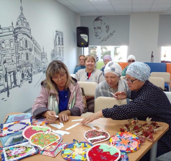 Встреча представительниц старшего поколения города