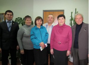 Вручение пенсионных удостоверений