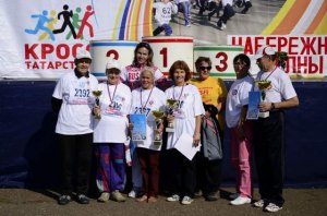 Союз пенсионеров России принял участие в «Кроссе наций – 2012»