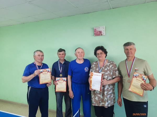 Соревнование по настольному теннису в Буинске