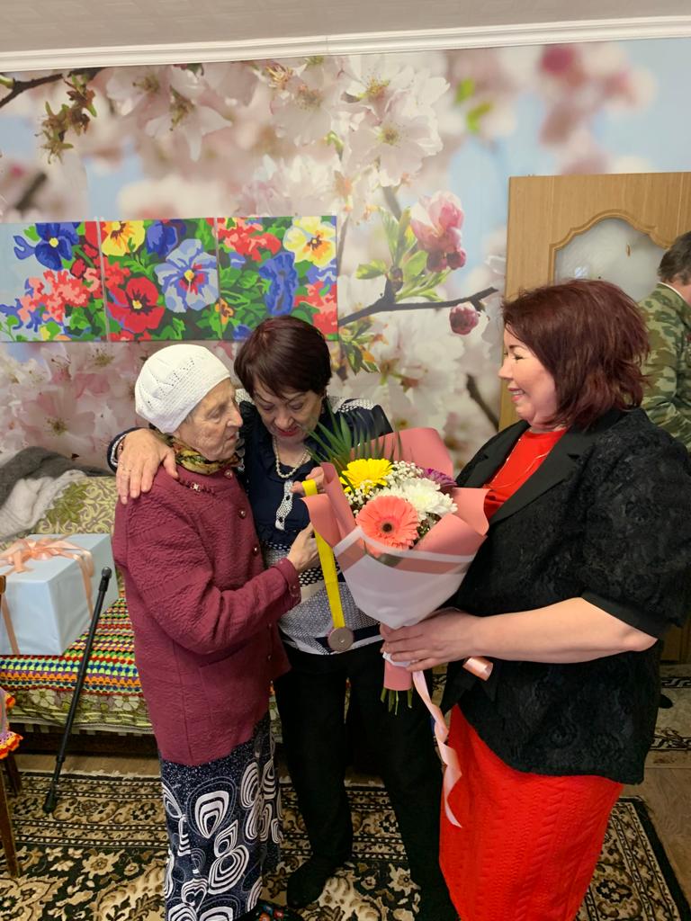 Поздравление ветерана с юбилеем