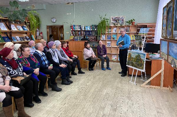 Выставка картин местного художника Ильдара Валиуллина