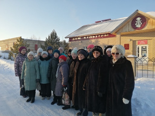 Пенсионеры посетили музей в селе Ижевка