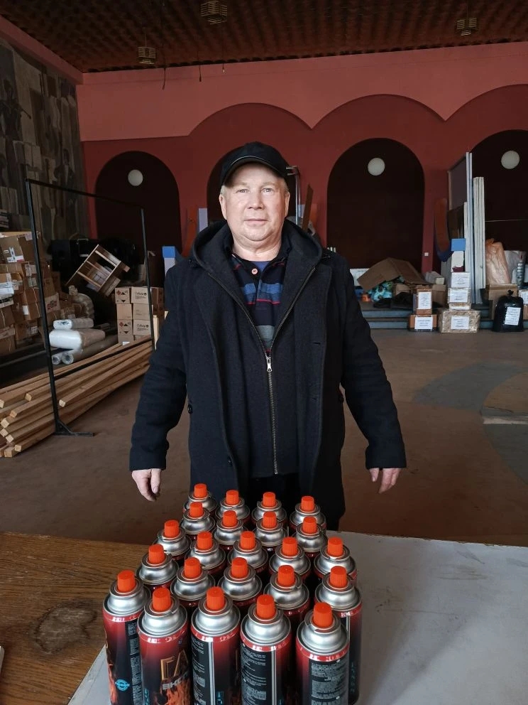 Благодарность нашему старшему поколению за сбор гуманитарной помощи