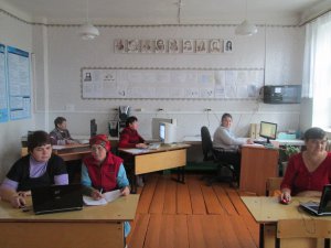 Идут занятия в 4-х школах района