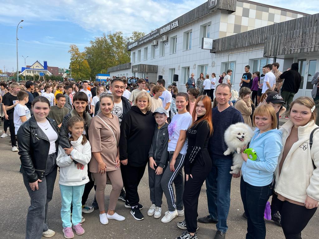 Бугульминцы присоединились к массовым соревнованиям «Кросс Татарстана - 2023»