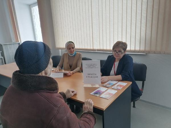 КС(на правах отдела) в Азнакаевском районе провели в этом году первый День правовой помощи