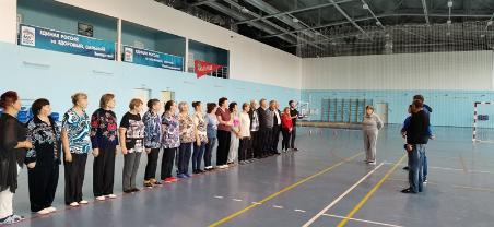 Спартакиада для пенсионеров