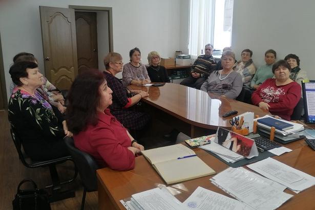 Студенты университета третьего возраста посетили Социальный фонд