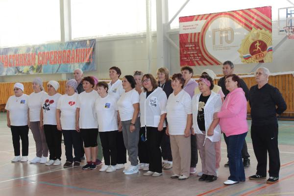 Праздничная спартакиада в декаду пожилых