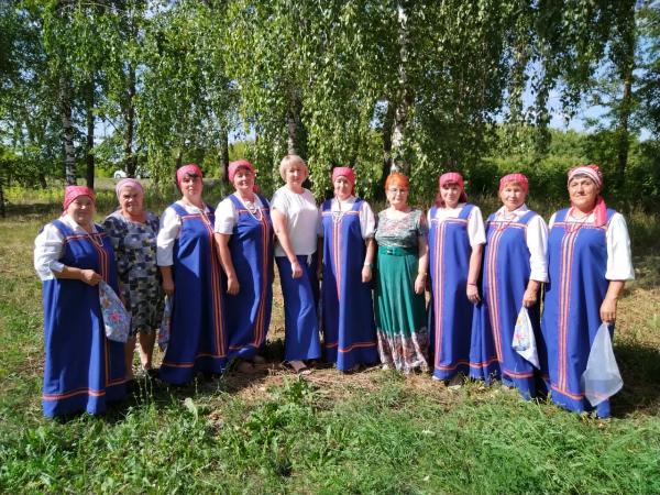 Участие в конкурсе «Самое поющее село»