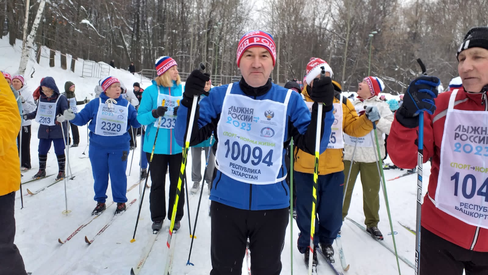 Лыжне все возрасты покорны